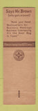 Matchbook Cover - Hotels Huntingdon Lewistown PA