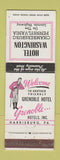 Matchbook Cover - Hotel Washington Chambersburg PA Grenoble