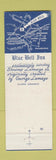 Matchbook Cover - Blue Bell Inn Montgomery County PA