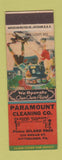 Matchbook Cover - Paramount Cleaning Pittsburgh PA