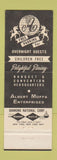 Matchbook Cover - Hotel Americus Allentown PA