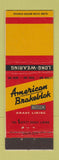Matchbook Cover - American Brakeblok Brake Lining