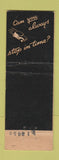 Matchbook Cover - American Brakeblok Brake Lining