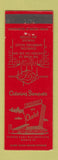 Matchbook Cover - The Chalet Dillsburg PA
