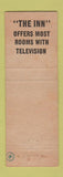 Matchbook Cover - Fort Bedford Inn Bedford PA