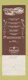 Matchbook Cover - Pocono Hershey Resort White Haven PA