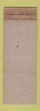 Matchbook Cover - Ball Outlet Men's Shoes Clothes Wilkes Barre PA WORN