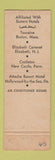 Matchbook Cover - Castleton Hotel New Castle PA