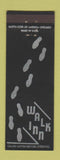 Matchbook Cover - Walk Inn
