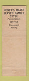 Matchbook Cover - Bock's Pocono Trail Lodge Blakeslee PA WEAR