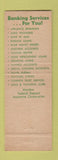 Matchbook Cover - Liberty Real Estate Bank and Trust Philadelphia PA