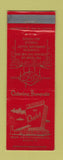 Matchbook Cover - The Chalet Dillsburg PA WEAR