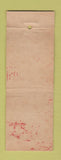 Matchbook Cover - Miracle Bar Harrisburg PA K Bar