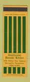Matchbook Cover - Continental Pancake Kitchen Monroeville PA