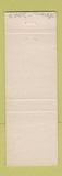 Matchbook Cover - Con Ja Ka Inn Orwigsburg PA