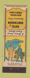 Matchbook Cover - Hotel Huntingdon PA WEAR bellhop