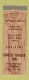 Matchbook Cover - Cross Timber Inn Easton PA WORN