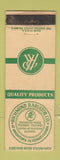 Matchbook Cover - Richmond Radiator Uniontown PA WEAR Rochester NY