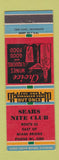 Matchbook Cover - Sears Nite Club WEAR