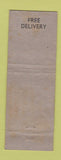 Matchbook Cover - Davies Bros Grocery WEAR