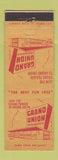 Matchbook Cover - Grand Union Grocery WEAR