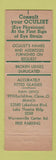 Matchbook Cover - Precision Optical Cleveland OH
