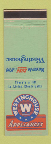 Matchbook Cover - Westinghouse Appliances