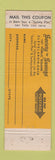 Matchbook Cover - Society For Savings Bank Cleveland OH 1949