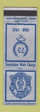 Matchbook Cover - Senefelder Male Chorus Chicago IL 1943