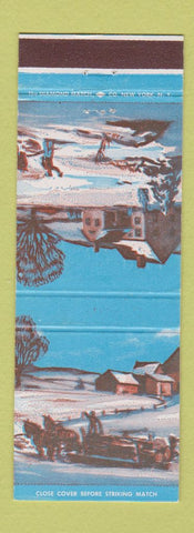 Matchbook Cover - City National Bank Trust Gloversville NY Christmas