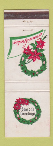Matchbook Cover - Rutherford Trust Company Christmas