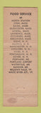 Matchbook Cover - Armstrong Railroad News Boston MA