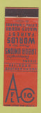 Matchbook Cover - AFL CIO Railroad New York City