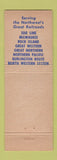 Matchbook Cover - Union Depot St Paul MN