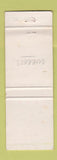 Matchbook Cover - Railroad New Zealand WEAR NEON GREEN