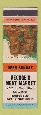Matchbook Cover - George's Meat Market Denver?