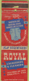 Matchbook Cover - Royal Cleaners Minneapolis MN POOR