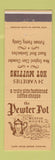 Matchbook Cover - The Pewter Pot Muffin House