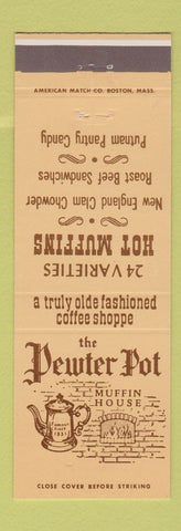 Matchbook Cover - The Pewter Pot Muffin House