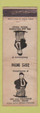 Matchbook Cover - Waco TX Whimpy? WORN