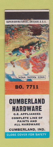 Matchbook Cover - Cumberland Hardware Cumberland IN