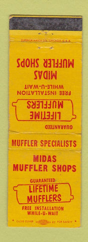 Matchbook Cover - Midas Muffler Shops Chicago? WEAR