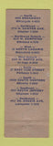 Matchbook Cover - Midas Muffler Shops Chicago? WEAR