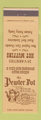 Matchbook Cover - The Pewter Pot Muffin House
