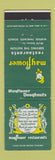 Matchbook Cover - Mayflower Restaurants Waffles Pancakes