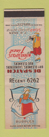 Matchbook Cover - Despatch Dry Cleaning Laundry Minneapolis MN