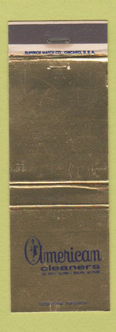 Matchbook Cover - American Cleaners Midland MI