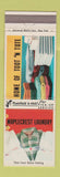 Matchbook Cover - Maplecrest Laundry Plainfield Watchung Hillsboro NJ