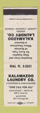 Matchbook Cover - Kalamazoo Laundry MI