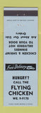 Matchbook Cover - Flying Chicken Restaurant Tulsa OK